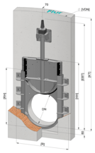 Rundschachtschieber Typ GR4V